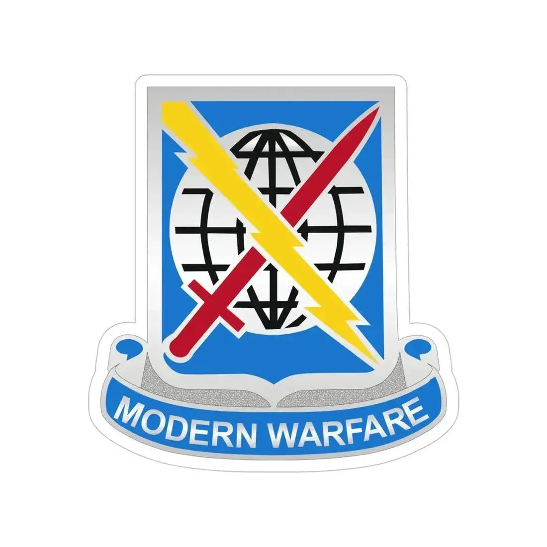 549 Military Intelligence Battalion (U.S. Army) Transparent STICKER Die-Cut Vinyl Decal 5 Inch - The Sticker Space