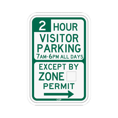 PBOT Road sign P4441R (Oregon) (Road Sign) STICKER Vinyl Kiss-Cut Decal
