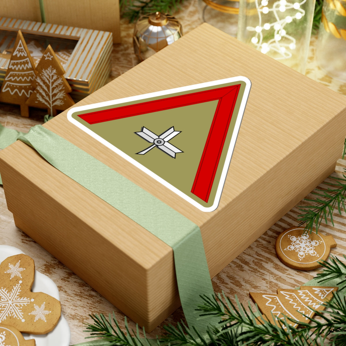 Croatia HOS OR 3 (Croatia) (Military Rank) STICKER Vinyl Kiss-Cut Decal