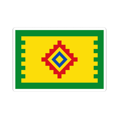 Flag of Obukhovo Moscow oblast (Russia) STICKER Vinyl Kiss-Cut Decal