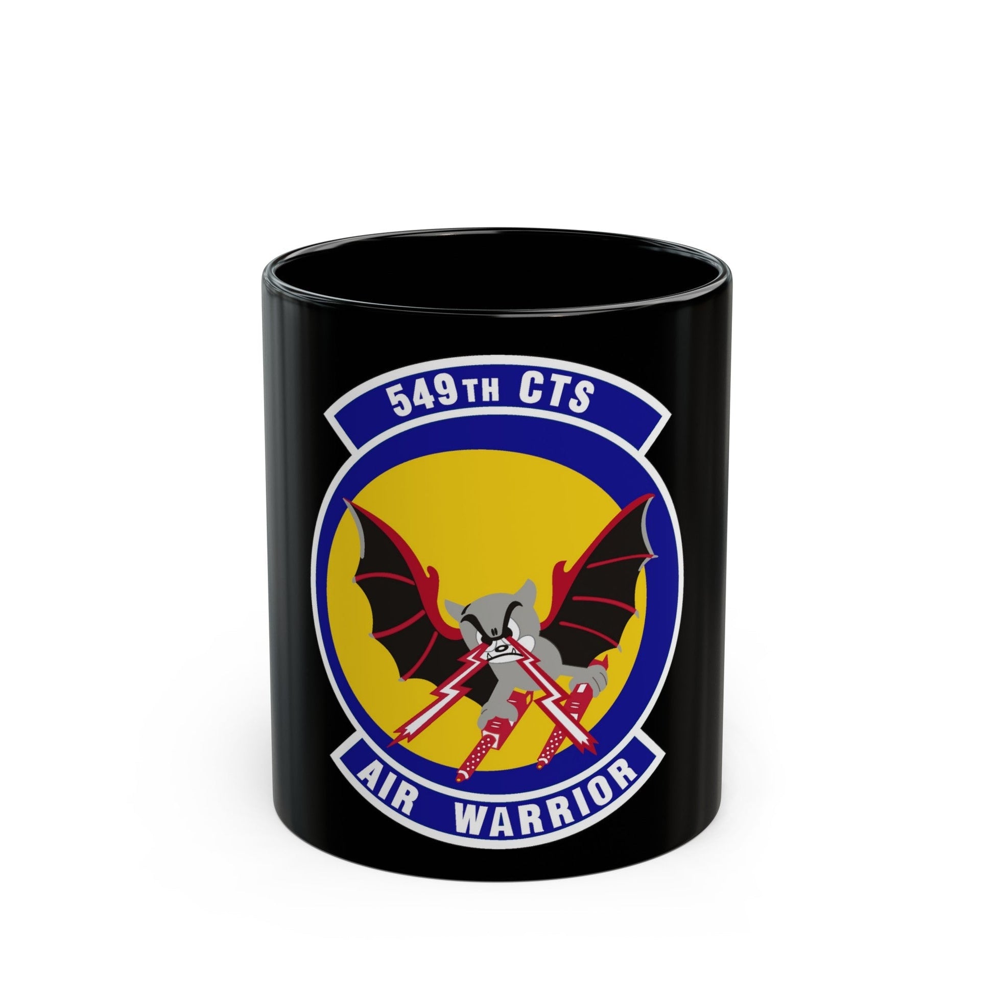 549th Combat Training Squadron (U.S. Air Force) Black Coffee Mug-11oz-The Sticker Space