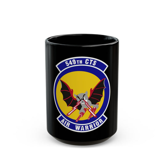 549th Combat Training Squadron (U.S. Air Force) Black Coffee Mug-15oz-The Sticker Space