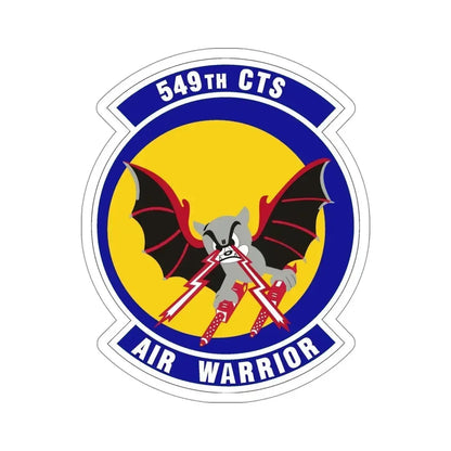 549th Combat Training Squadron (U.S. Air Force) STICKER Vinyl Die-Cut Decal 5 Inch - The Sticker Space