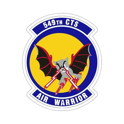 549th Combat Training Squadron (U.S. Air Force) STICKER Vinyl Die-Cut Decal 6 Inch - The Sticker Space