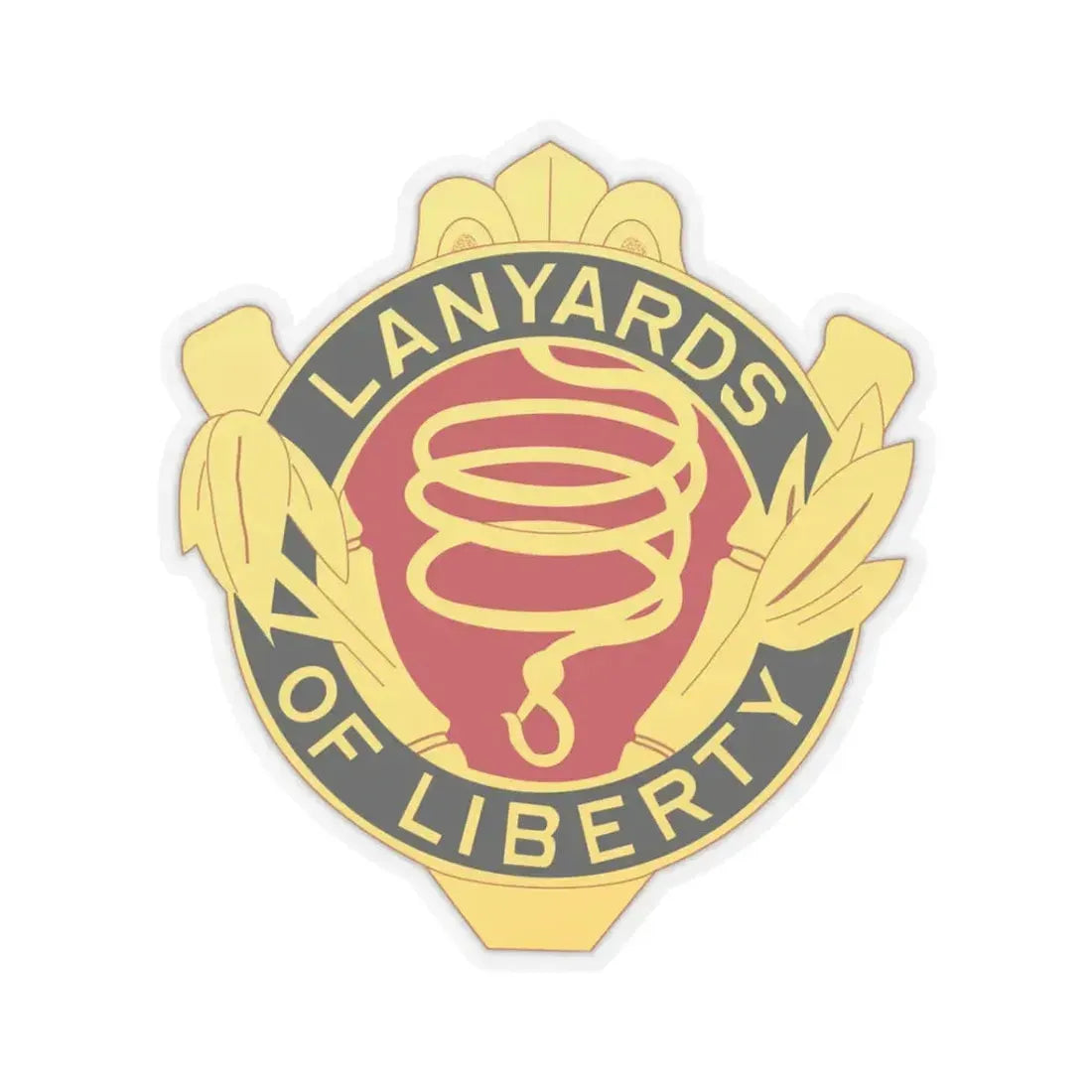 54th Artillery Group (U.S. Army) STICKER Vinyl Kiss-Cut Decal 3 Inch Transparent - The Sticker Space