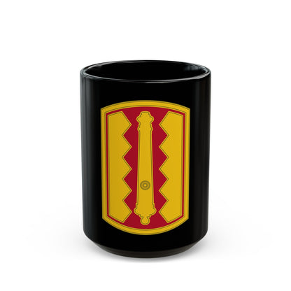 54th Field Artillery Brigade (U.S. Army) Black Coffee Mug-15oz-The Sticker Space