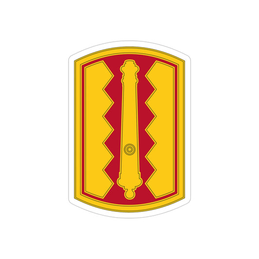 54th Field Artillery Brigade (U.S. Army) REVERSE PRINT Transparent STICKER-6 Inch-The Sticker Space