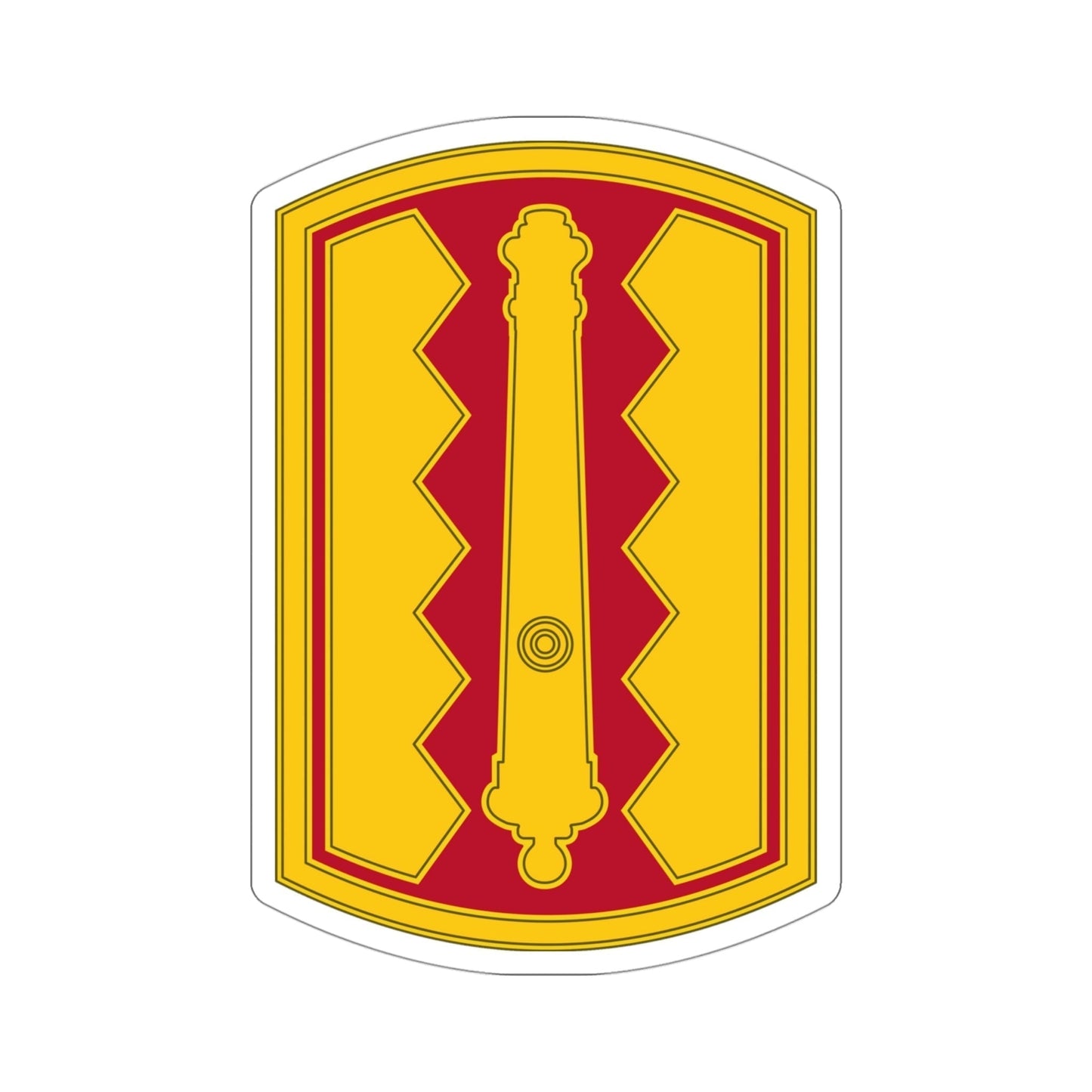 54th Field Artillery Brigade (U.S. Army) STICKER Vinyl Die-Cut Decal-4 Inch-The Sticker Space