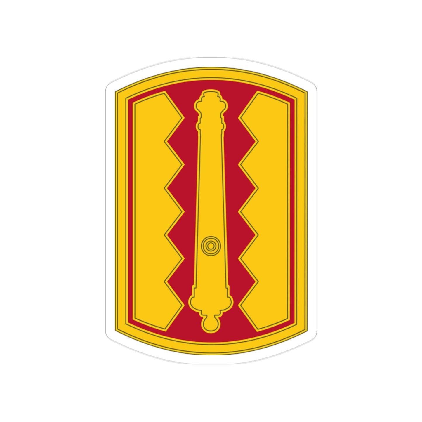 54th Field Artillery Brigade (U.S. Army) Transparent STICKER Die-Cut Vinyl Decal-2 Inch-The Sticker Space