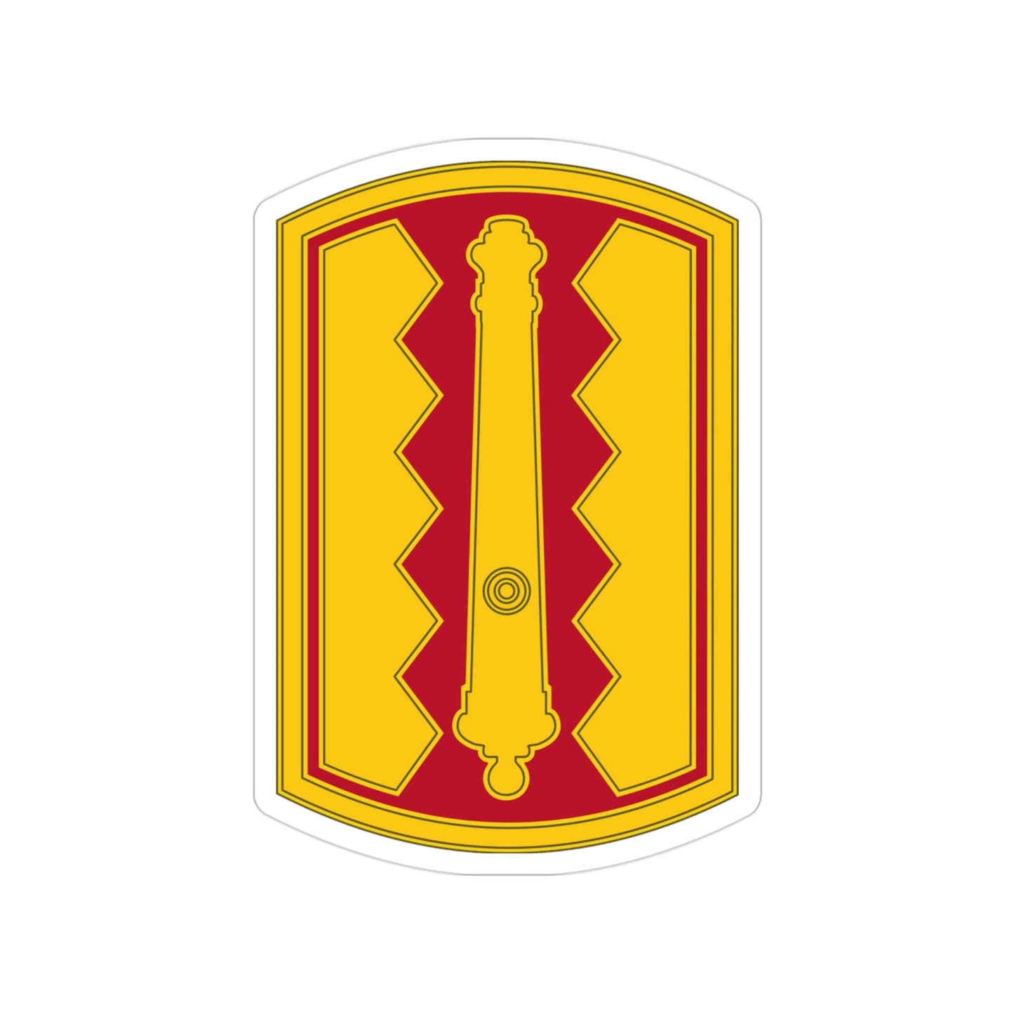 54th Field Artillery Brigade (U.S. Army) Transparent STICKER Die-Cut Vinyl Decal-3 Inch-The Sticker Space