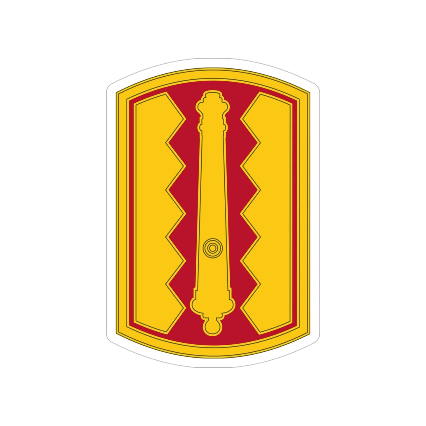 54th Field Artillery Brigade (U.S. Army) Transparent STICKER Die-Cut Vinyl Decal-4 Inch-The Sticker Space