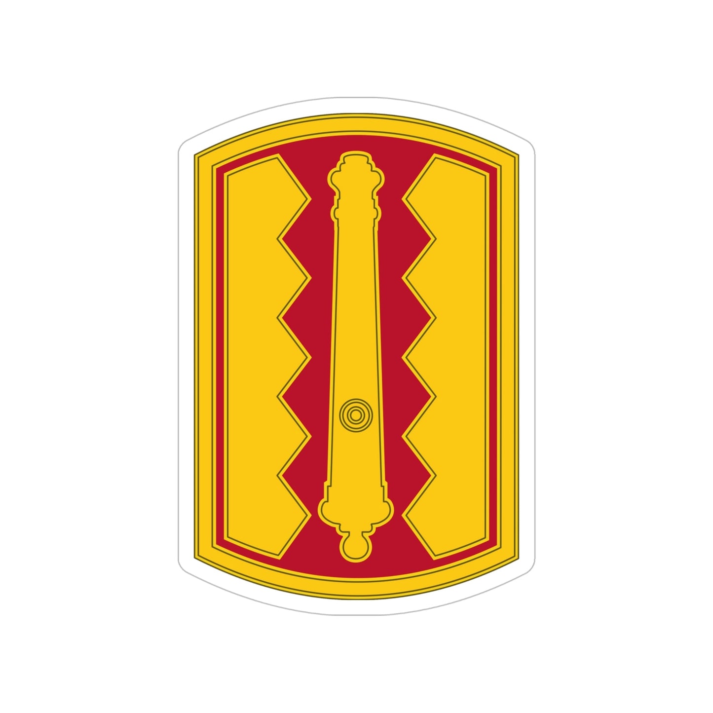 54th Field Artillery Brigade (U.S. Army) Transparent STICKER Die-Cut Vinyl Decal-6 Inch-The Sticker Space