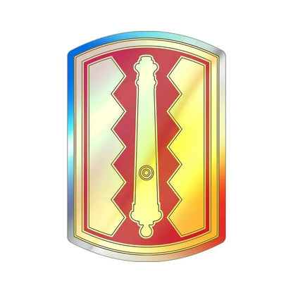 54th Field Artillery Brigade (U.S. Army) Holographic STICKER Die-Cut Vinyl Decal 5 Inch Holographic - The Sticker Space