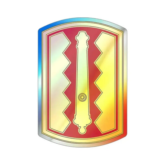 54th Field Artillery Brigade (U.S. Army) Holographic STICKER Die-Cut Vinyl Decal 6 Inch Holographic - The Sticker Space
