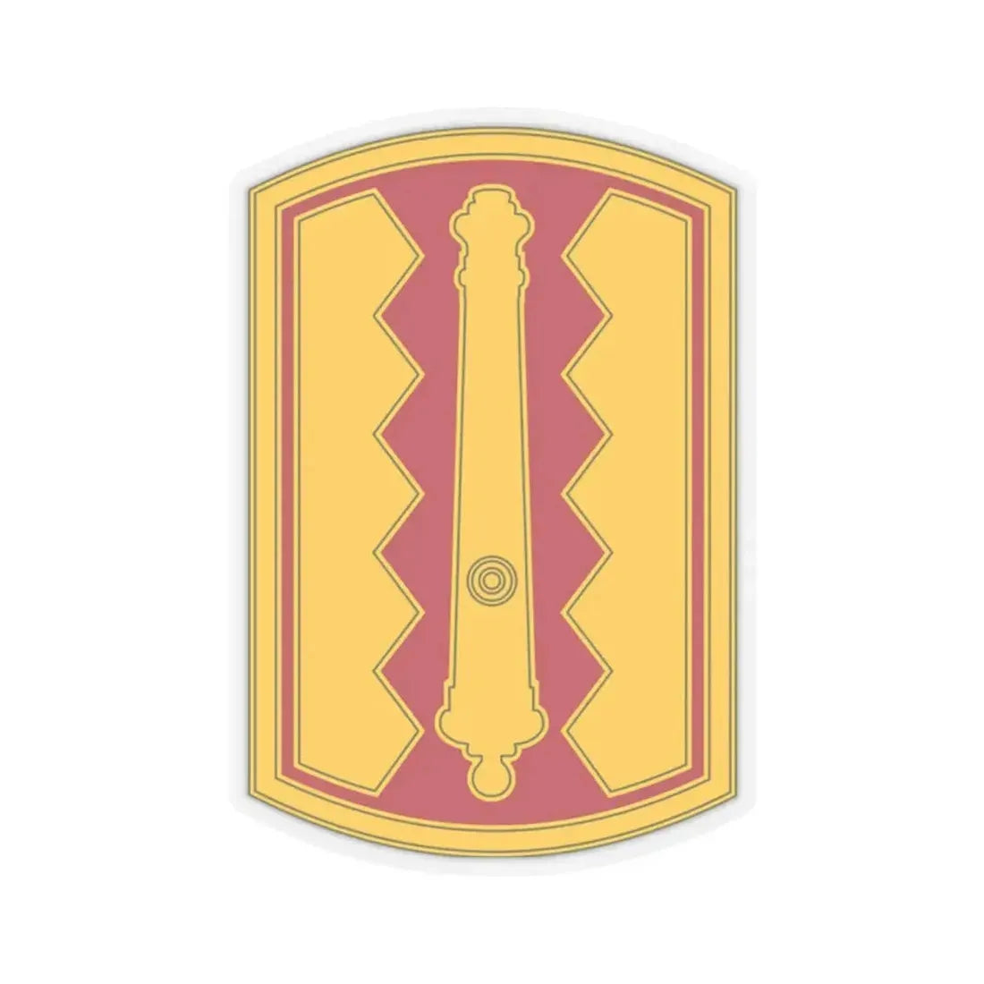 54th Field Artillery Brigade (U.S. Army) STICKER Vinyl Kiss-Cut Decal 2 Inch Transparent - The Sticker Space