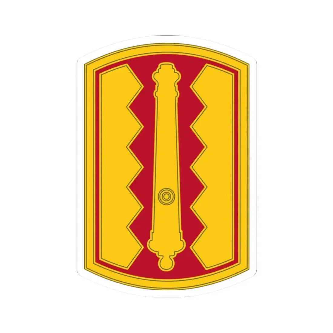 54th Field Artillery Brigade (U.S. Army) STICKER Vinyl Kiss-Cut Decal 2 Inch White - The Sticker Space