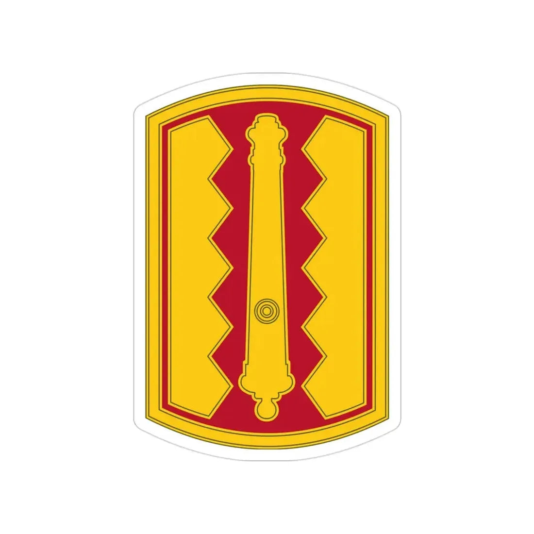 54th Field Artillery Brigade (U.S. Army) Transparent STICKER Die-Cut Vinyl Decal 3 Inch - The Sticker Space