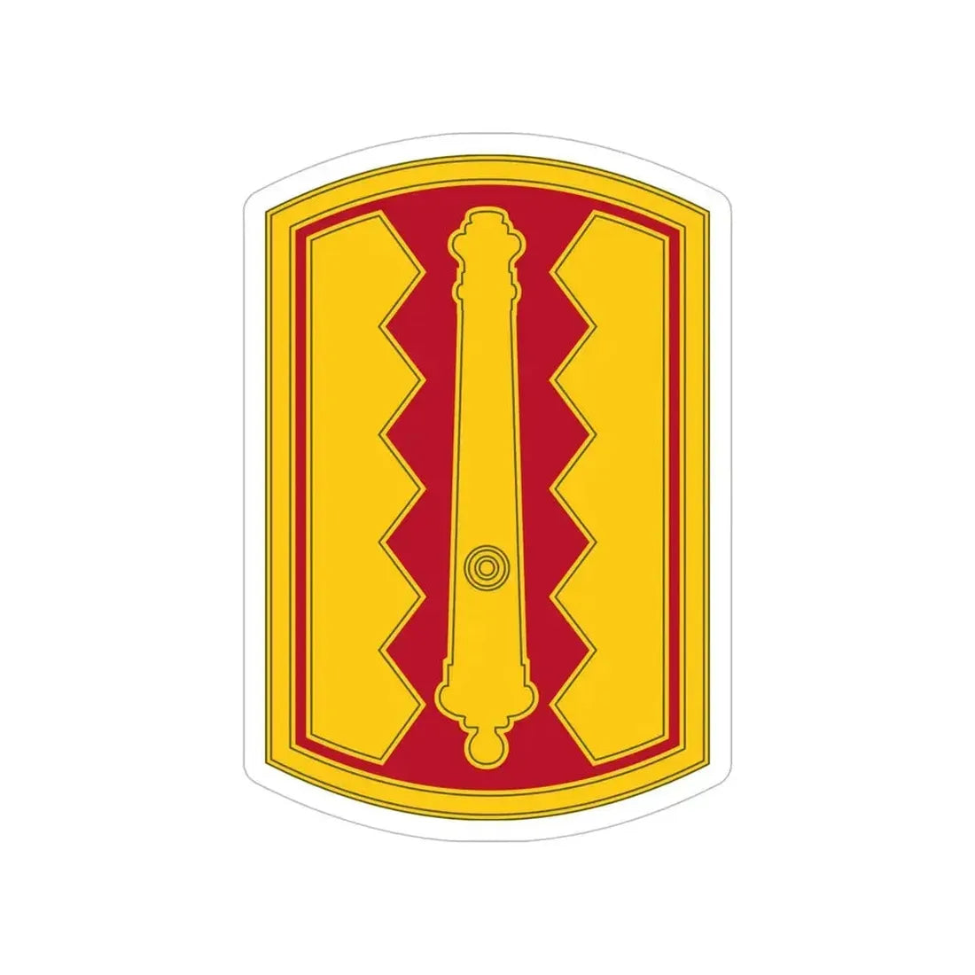 54th Field Artillery Brigade (U.S. Army) Transparent STICKER Die-Cut Vinyl Decal 6 Inch - The Sticker Space