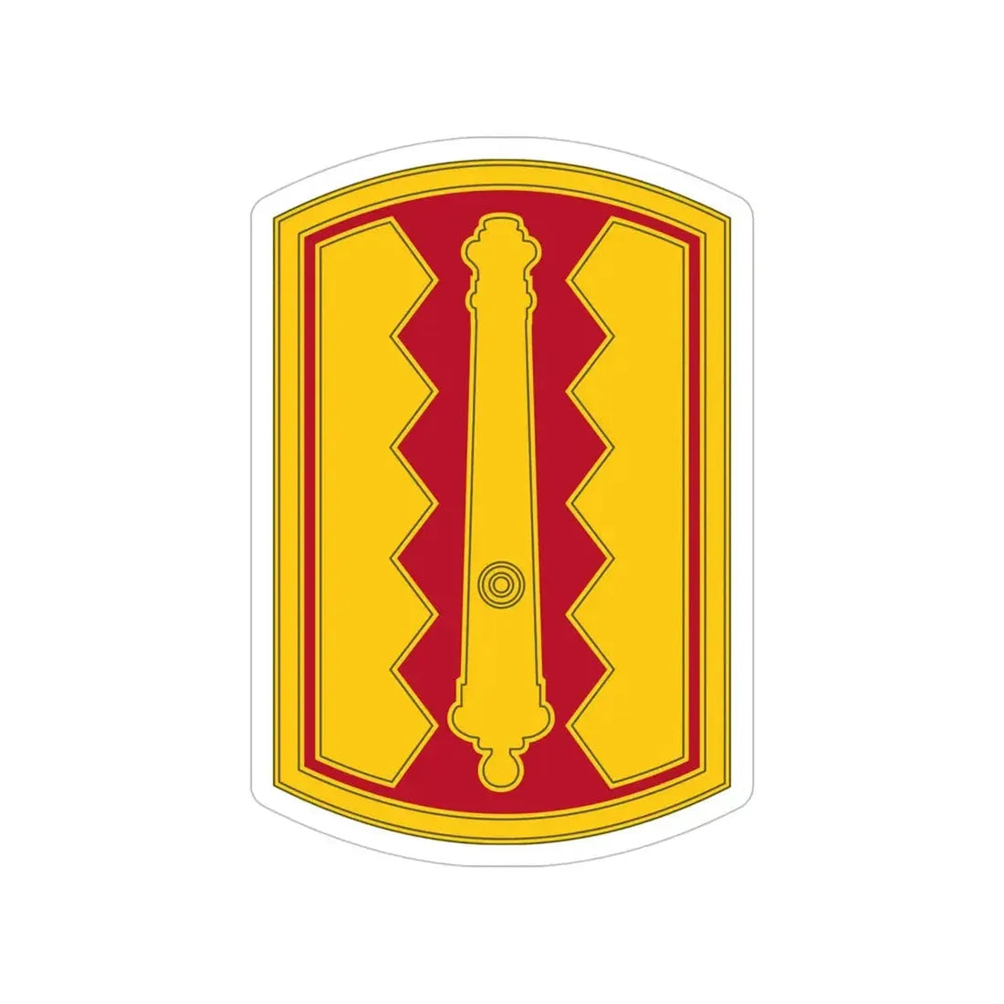 54th Field Artillery Brigade (U.S. Army) Transparent STICKER Die-Cut Vinyl Decal - The Sticker Space