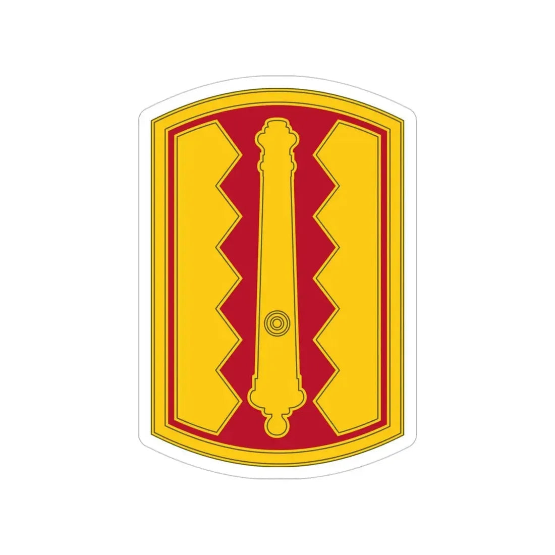 54th Field Artillery Brigade (U.S. Army) Transparent STICKER Die-Cut Vinyl Decal - The Sticker Space