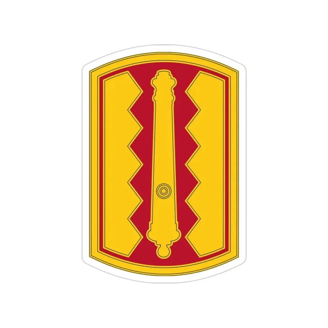 54th Field Artillery Brigade (U.S. Army) Transparent STICKER Die-Cut Vinyl Decal - The Sticker Space