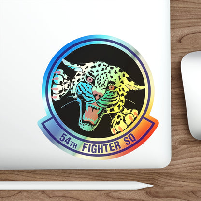 54th Fighter Squadron (U.S. Air Force) Holographic STICKER Die-Cut Vinyl Decal-The Sticker Space