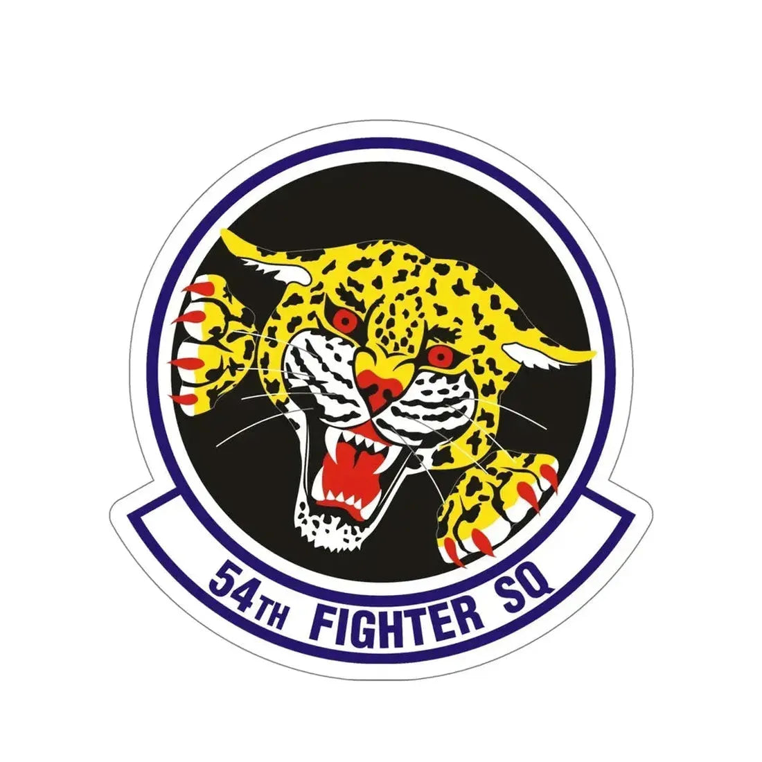 54th Fighter Squadron (U.S. Air Force) STICKER Vinyl Die-Cut Decal - The Sticker Space
