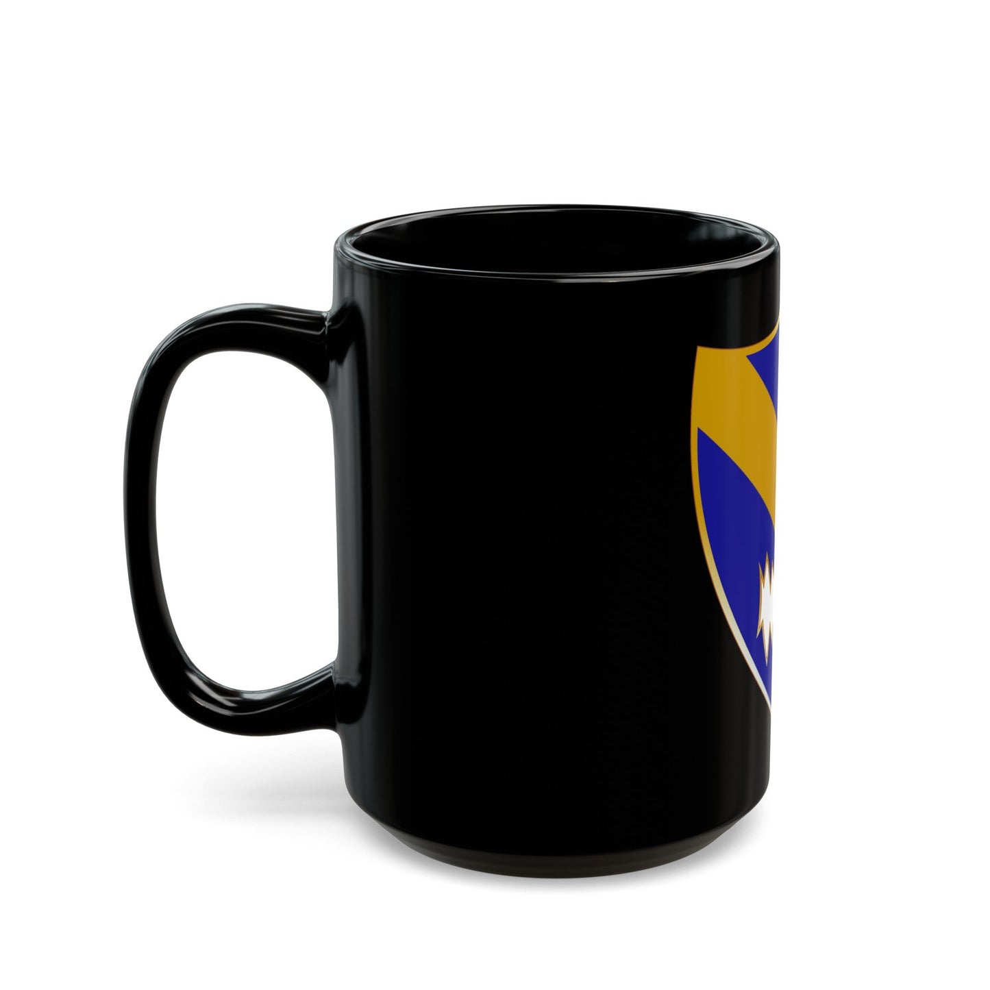 54th Infantry Regiment (U.S. Army) Black Coffee Mug-The Sticker Space