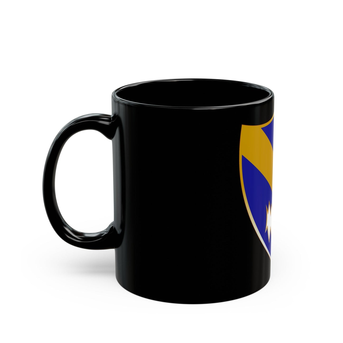 54th Infantry Regiment (U.S. Army) Black Coffee Mug-The Sticker Space