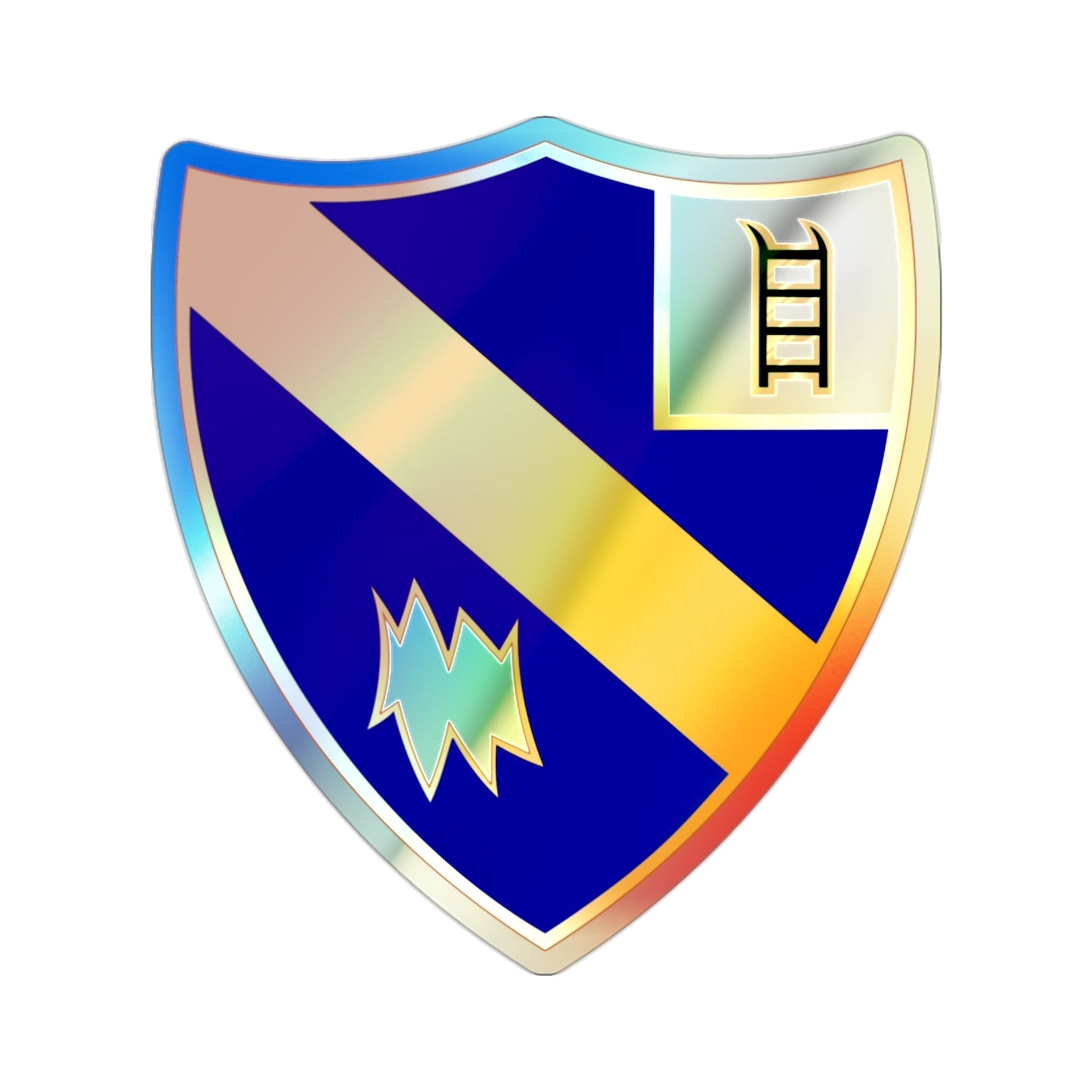 54th Infantry Regiment (U.S. Army) Holographic STICKER Die-Cut Vinyl Decal-2 Inch-The Sticker Space