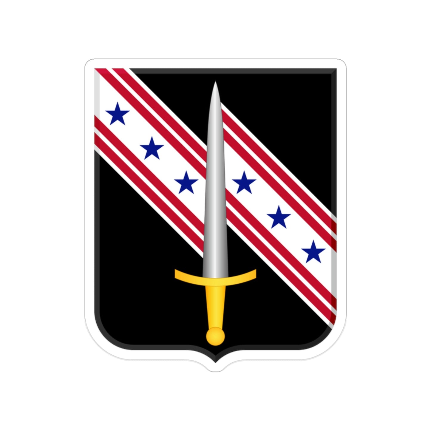 54th Security Force Assistance Brigade 2 (U.S. Army) Transparent STICKER Die-Cut Vinyl Decal-2 Inch-The Sticker Space