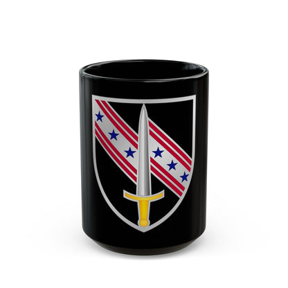 54th Security Force Assistance Brigade (U.S. Army) Black Coffee Mug-15oz-The Sticker Space