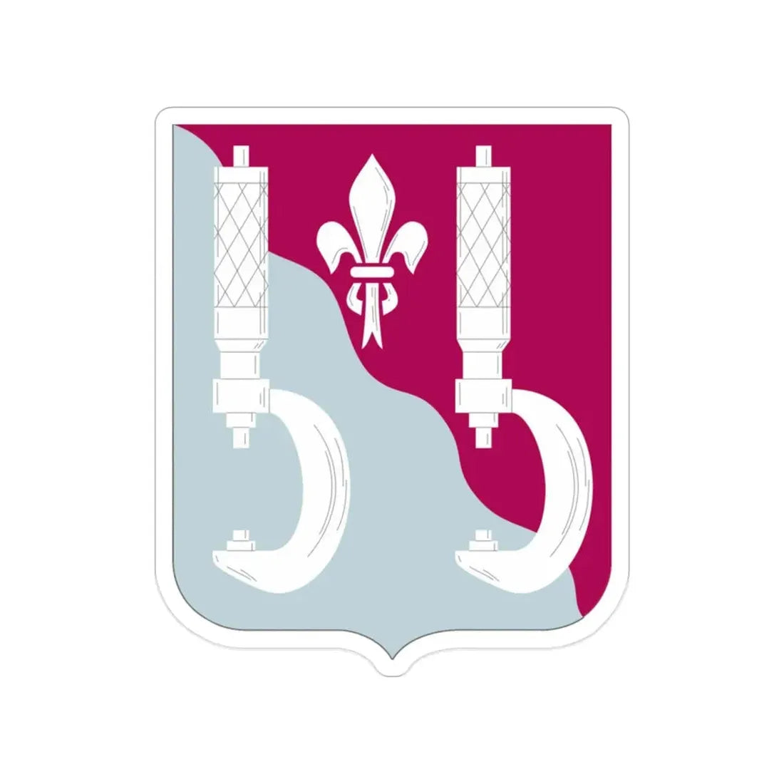 55 Maintenance Battalion (U.S. Army) Transparent STICKER Die-Cut Vinyl Decal - The Sticker Space