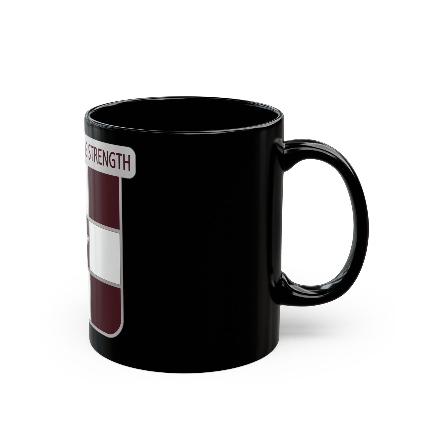 55 Medical Group (U.S. Army) Black Coffee Mug-The Sticker Space