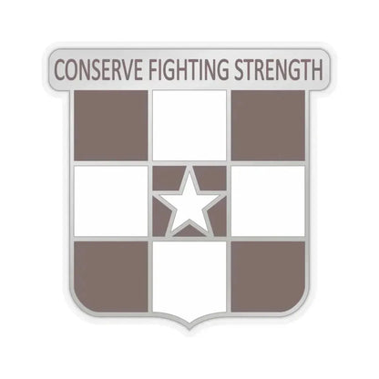 55 Medical Group (U.S. Army) STICKER Vinyl Kiss-Cut Decal 3 Inch Transparent - The Sticker Space