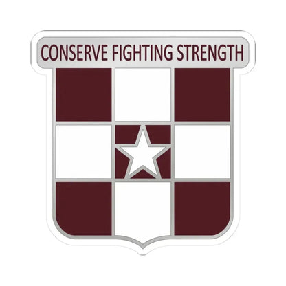 55 Medical Group (U.S. Army) STICKER Vinyl Kiss-Cut Decal 3 Inch White - The Sticker Space