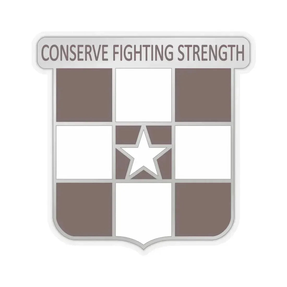 55 Medical Group (U.S. Army) STICKER Vinyl Kiss-Cut Decal 4 Inch Transparent - The Sticker Space