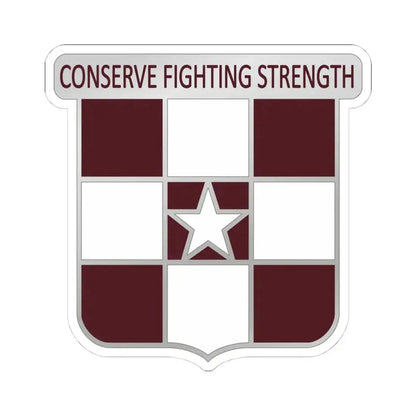 55 Medical Group (U.S. Army) STICKER Vinyl Kiss-Cut Decal 4 Inch White - The Sticker Space