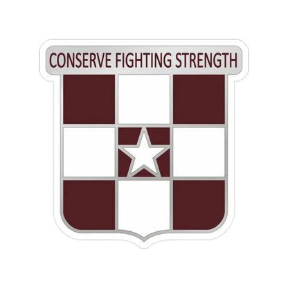 55 Medical Group (U.S. Army) Transparent STICKER Die-Cut Vinyl Decal 2 Inch - The Sticker Space