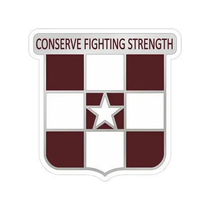 55 Medical Group (U.S. Army) Transparent STICKER Die-Cut Vinyl Decal 3 Inch - The Sticker Space