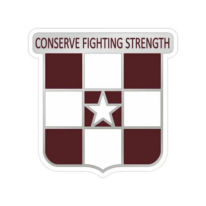 55 Medical Group (U.S. Army) Transparent STICKER Die-Cut Vinyl Decal 3 Inch - The Sticker Space