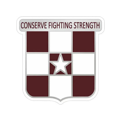 55 Medical Group (U.S. Army) Transparent STICKER Die-Cut Vinyl Decal 5 Inch - The Sticker Space