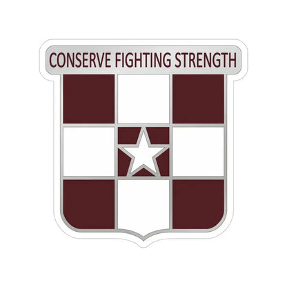 55 Medical Group (U.S. Army) Transparent STICKER Die-Cut Vinyl Decal 5 Inch - The Sticker Space