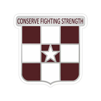 55 Medical Group (U.S. Army) Transparent STICKER Die-Cut Vinyl Decal 6 Inch - The Sticker Space