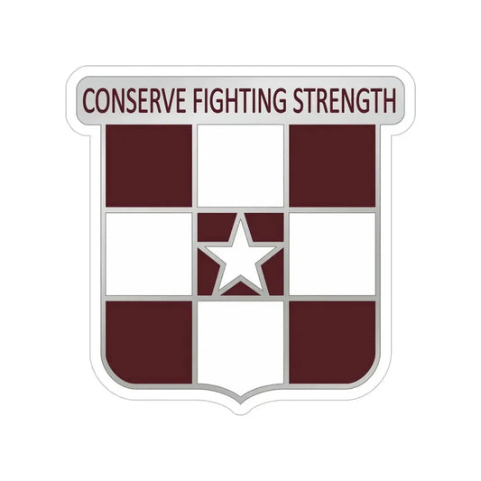 55 Medical Group (U.S. Army) Transparent STICKER Die-Cut Vinyl Decal 6 Inch - The Sticker Space