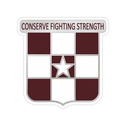 55 Medical Group (U.S. Army) Transparent STICKER Die-Cut Vinyl Decal - The Sticker Space