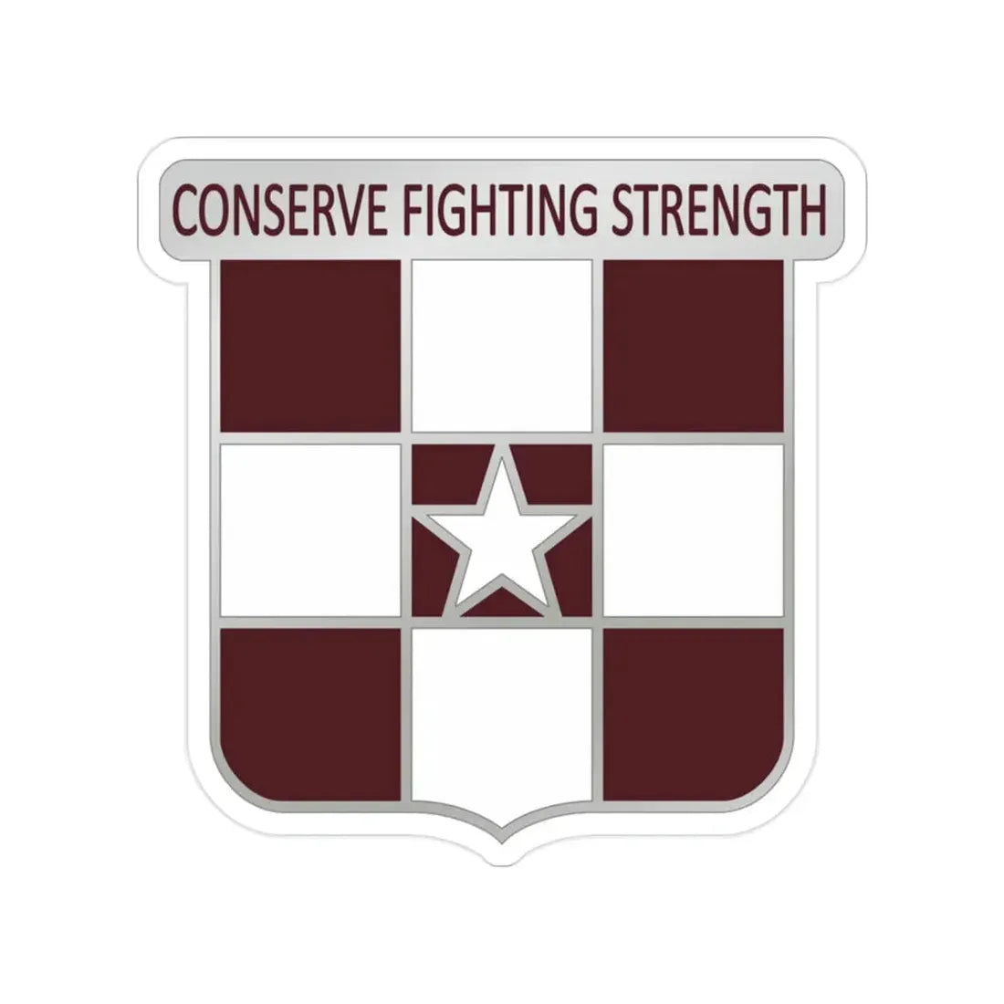 55 Medical Group (U.S. Army) Transparent STICKER Die-Cut Vinyl Decal - The Sticker Space