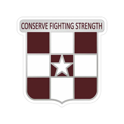 55 Medical Group (U.S. Army) Transparent STICKER Die-Cut Vinyl Decal - The Sticker Space