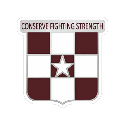 55 Medical Group (U.S. Army) Transparent STICKER Die-Cut Vinyl Decal - The Sticker Space