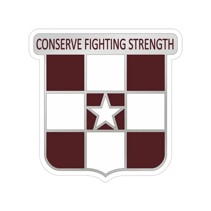 55 Medical Group (U.S. Army) Transparent STICKER Die-Cut Vinyl Decal - The Sticker Space